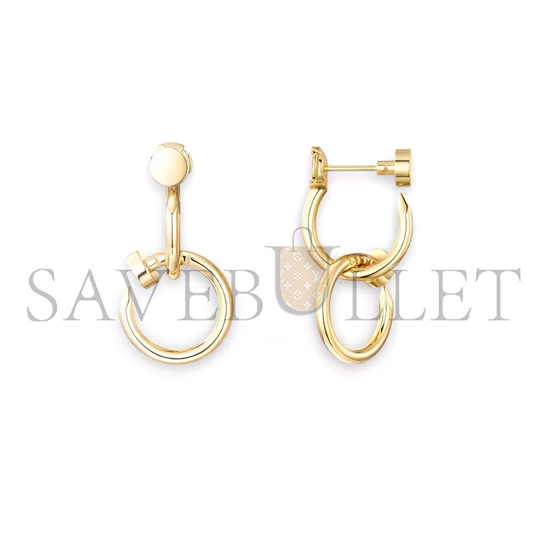 CARTIER JUSTE UN CLOU EARRINGS DOUBLE B8301528